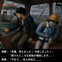 過敏性胃腸炎刑事 第11話 3コマ目