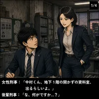 過敏性胃腸炎刑事 第17話 1コマ目