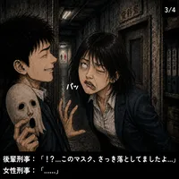 過敏性胃腸炎刑事 第17話 3コマ目