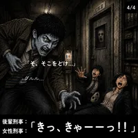 過敏性胃腸炎刑事 第17話 4コマ目