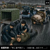 過敏性胃腸炎刑事 第18話 4コマ目