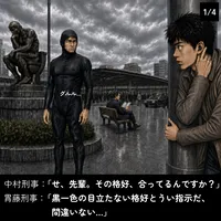 過敏性胃腸炎刑事 第20話 1コマ目