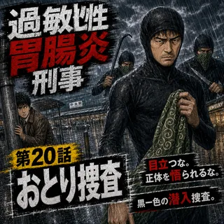 過敏性胃腸炎刑事 第20話 扉画像