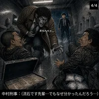 過敏性胃腸炎刑事 第22話 4コマ目