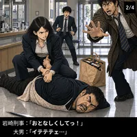過敏性胃腸炎刑事 第23話 2コマ目