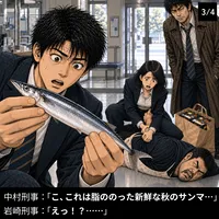過敏性胃腸炎刑事 第23話 3コマ目