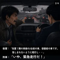 過敏性胃腸炎刑事 第2話 2コマ目