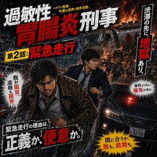 過敏性胃腸炎刑事 第2話 扉画像