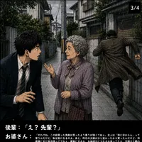 過敏性胃腸炎刑事 第4話 3コマ目
