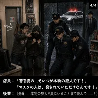 過敏性胃腸炎刑事 第7話 4コマ目