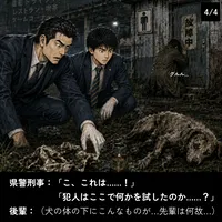 過敏性胃腸炎刑事 第9話（前編） 4コマ目